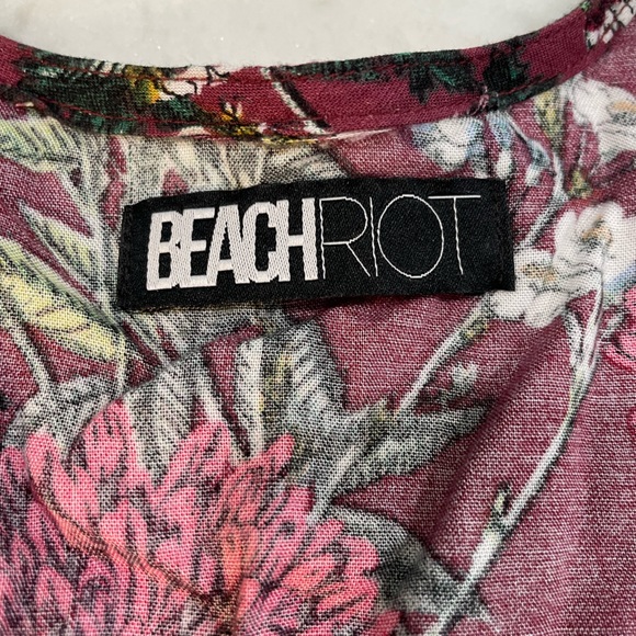 BEACH RIOT long sleeve v- neck blouse - Picture 4 of 6